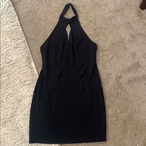Black Halter Dress
